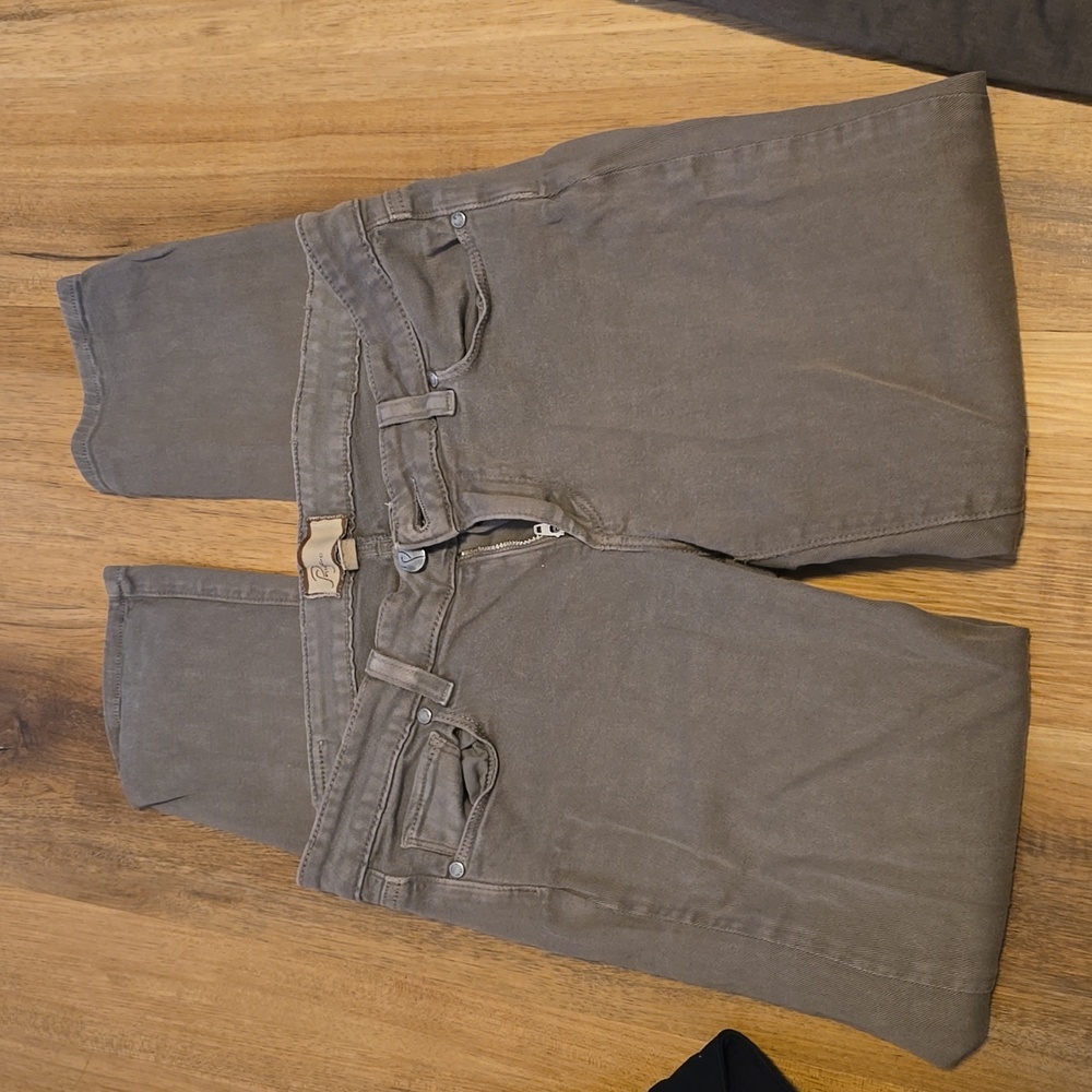 Paige brown skinny jeans (size 27)
